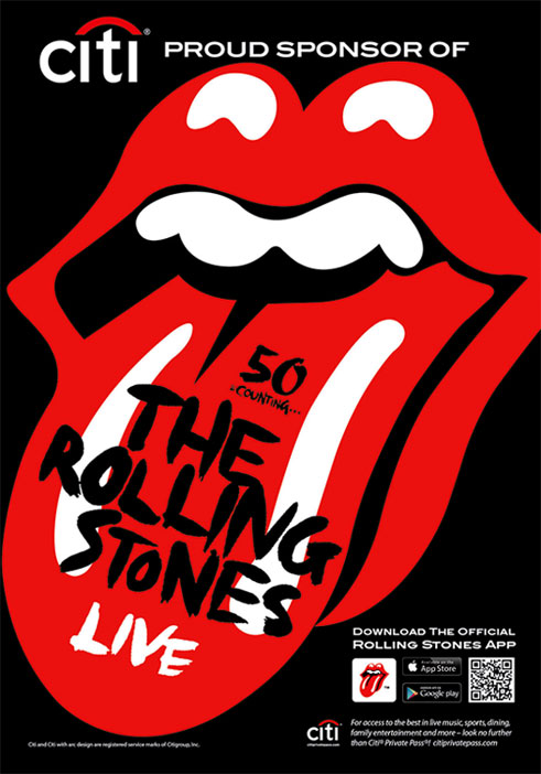 Rolling Stones Program Ad